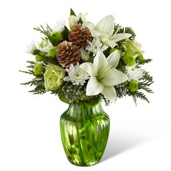 The Holiday Bliss Bouquet from Visser's Florist and Greenhouses in Anaheim, CA